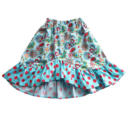Girls Flounce Skirt | Size 8