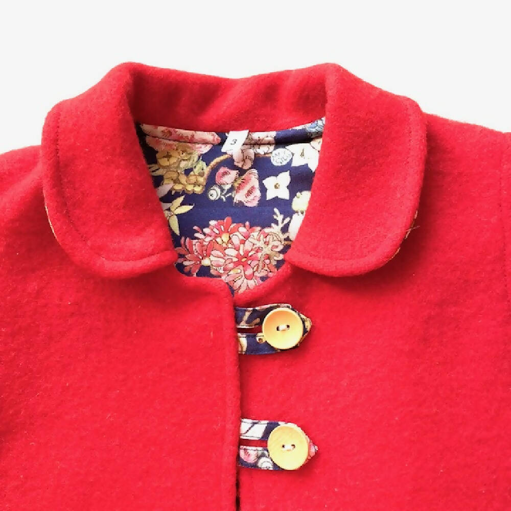 Upcycled Woollen Vest with Hand Embroidery