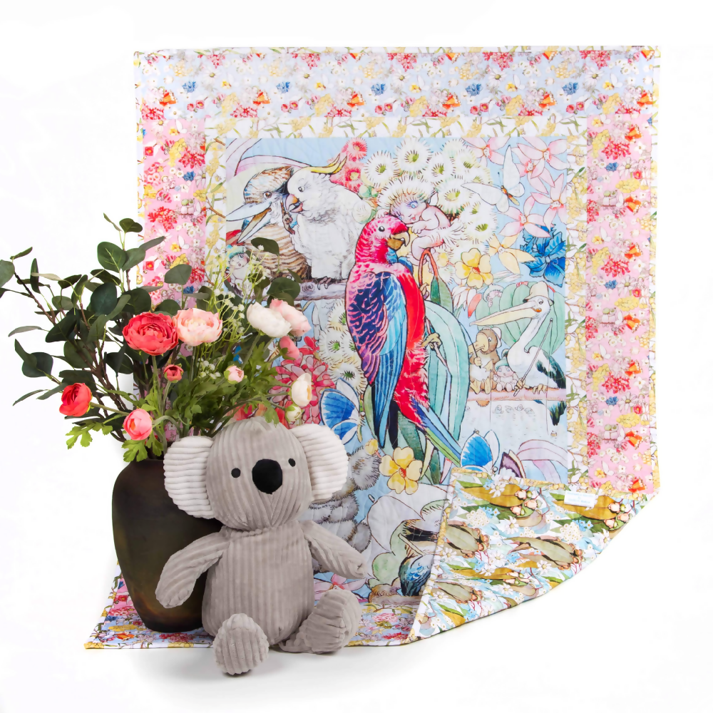 quilt handmade Australia baby gift - MAY GIBBS