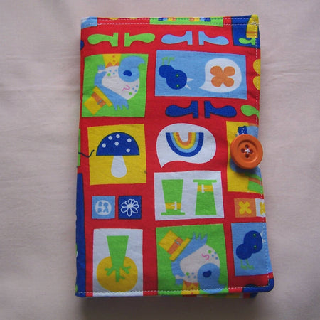 Kids Folder with Drawing Pad and Coloured Pencils