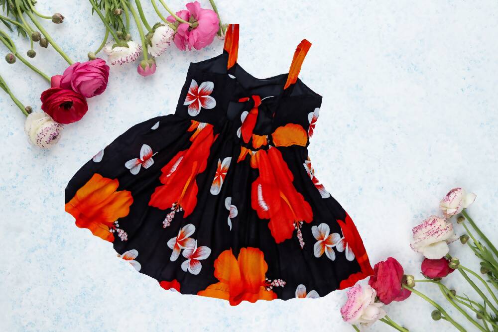 Girls Summer Dress, Woven, Island Vibe