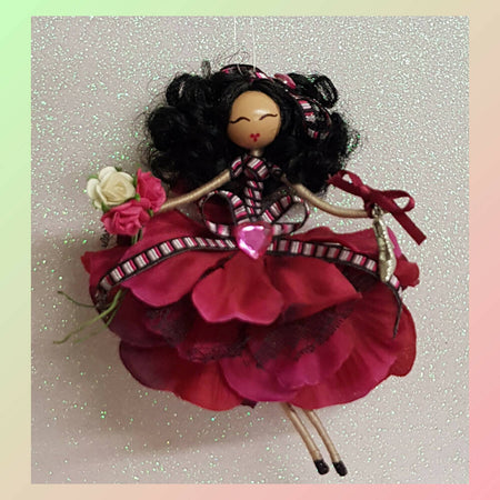 Cute Flower Fairy Doll Fairy Ornament