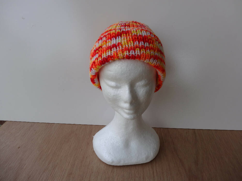 Orange mixed Beanie
