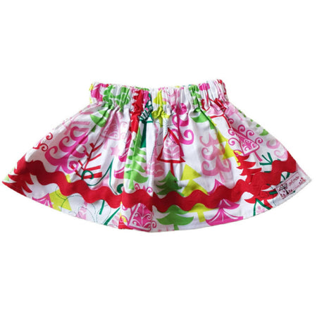 Baby Girls Christmas Tree Print Skirt | Size (000) 3 months