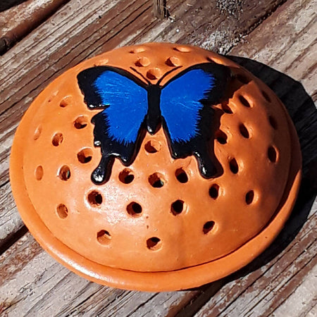 Mosquito Coil Holder with built in stand, Ulysses Butterfly Design
