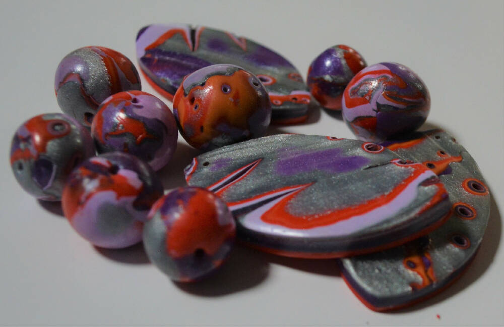 Polymer Clay bead packs