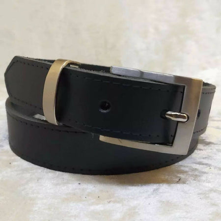 Dark Brown Full Grain Cowhide Leather Belt, Australian Made, 28mm Wide