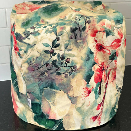 Thermomix Cover TM5 or TM6 - Floral Water Colours