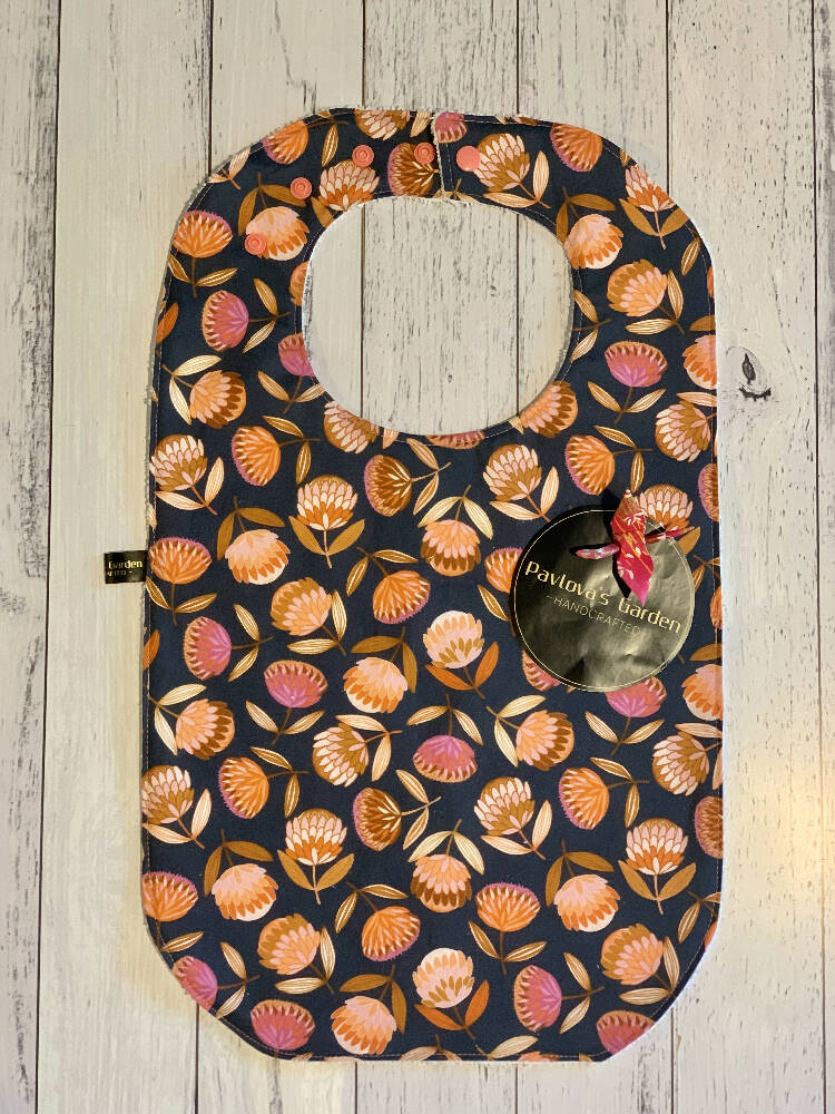 Adult Dignity Bib | Florals | Various Sizes and Patterns