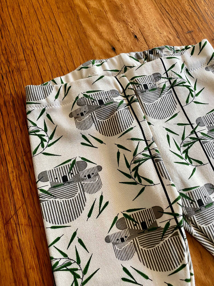 pants - koala / unisex child eco friendly organic cotton
