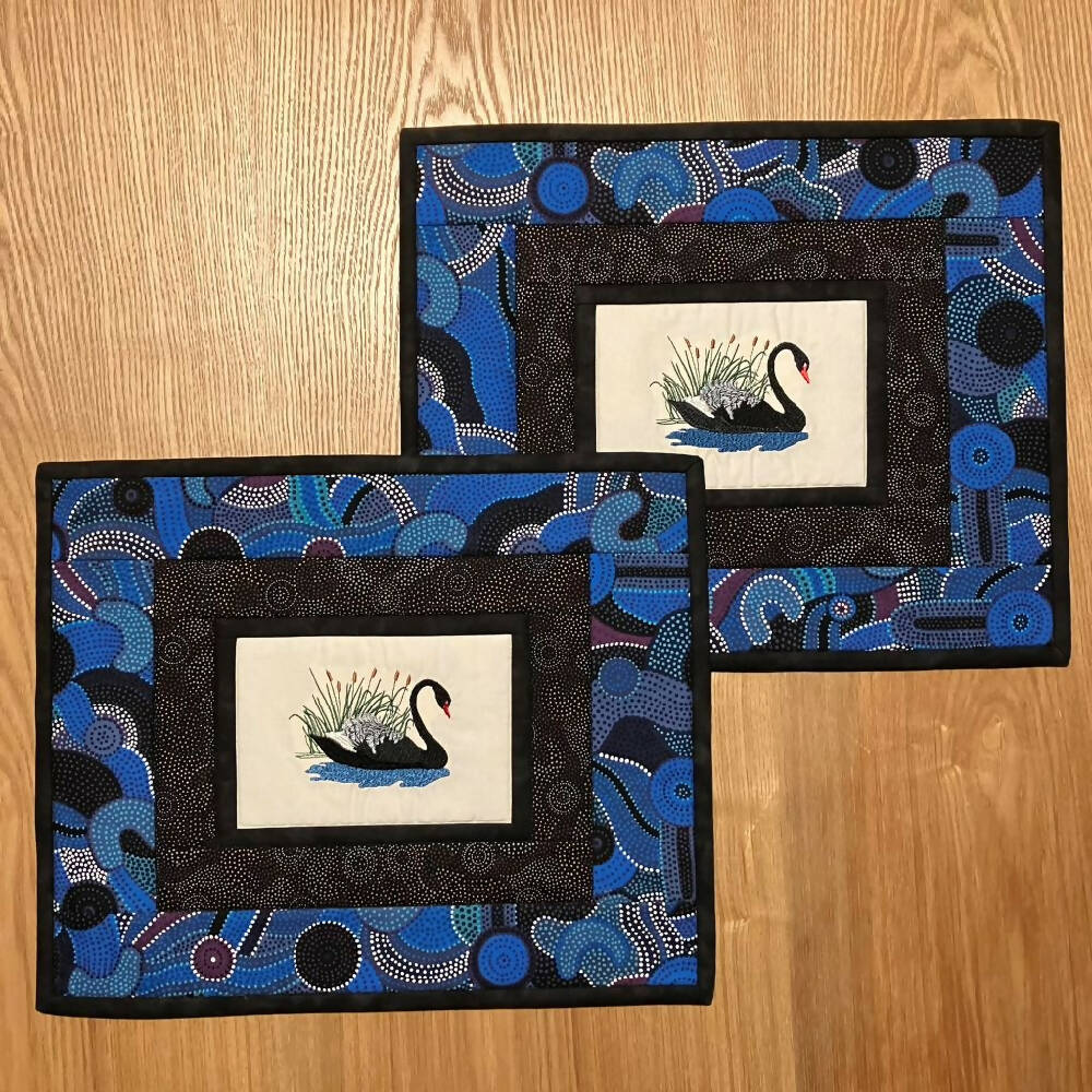 placemat-handmade-Australia-black-swan_1