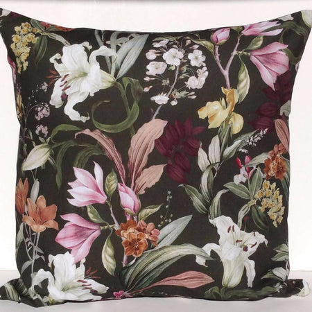 Green Floral cushion cover-throw pillow