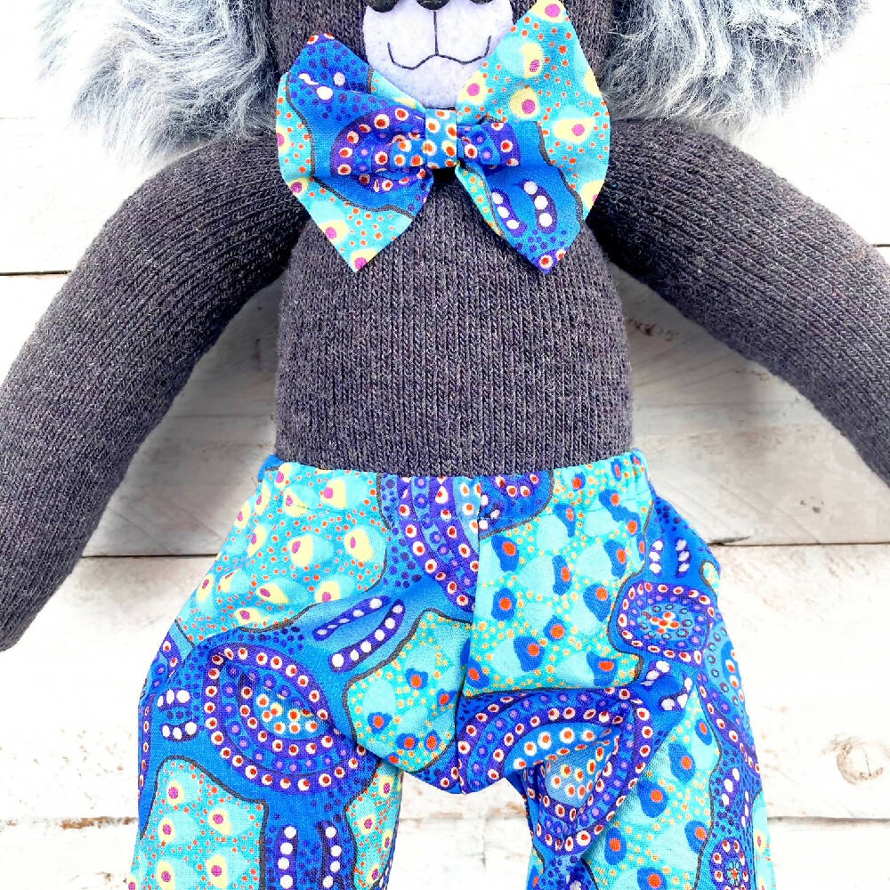 Kyle Sock Koala-Sock Monkey-Soft Toy-Australian animal_4