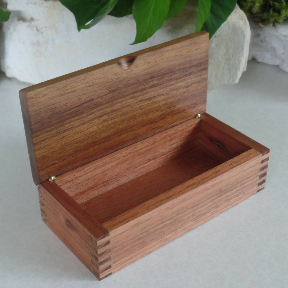 Longer Small Wooden Box- Tasmanian Blackwood