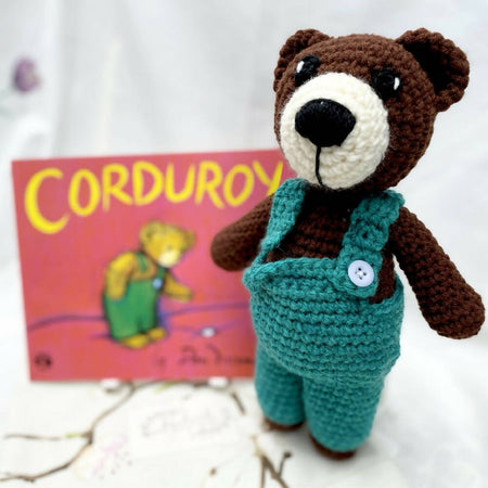 Crochet Bear and Book Story Set