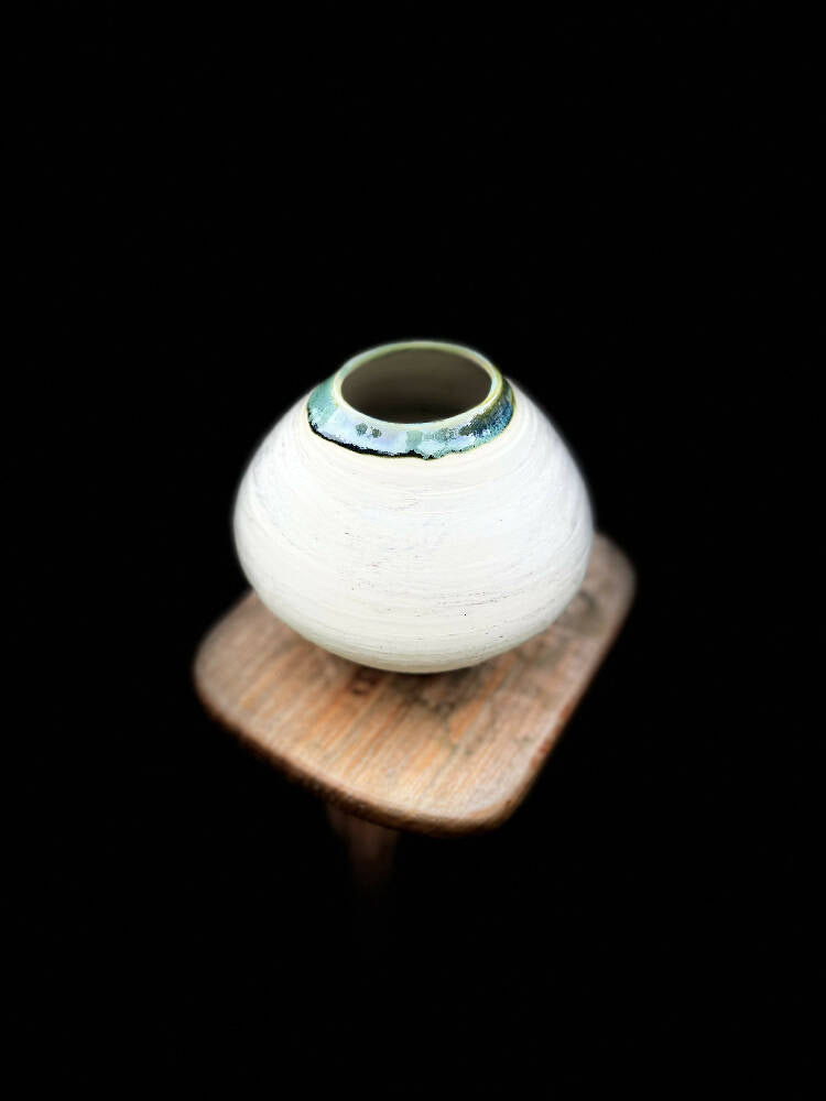 Moon Vase 1 - hand made thrown vase