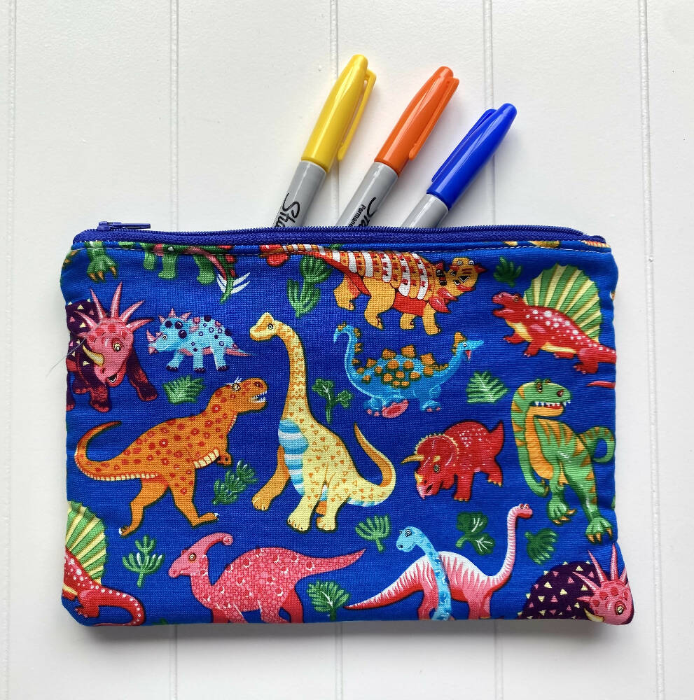 Dinosaurs pencil case