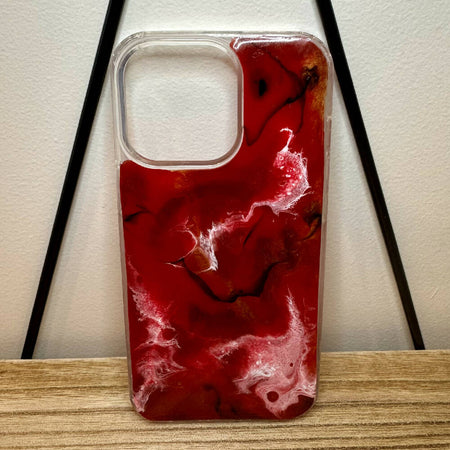 Resin Art iPhone 13 Pro case