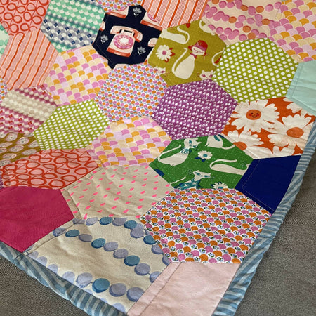 Miss Melody's Hexie Quilt