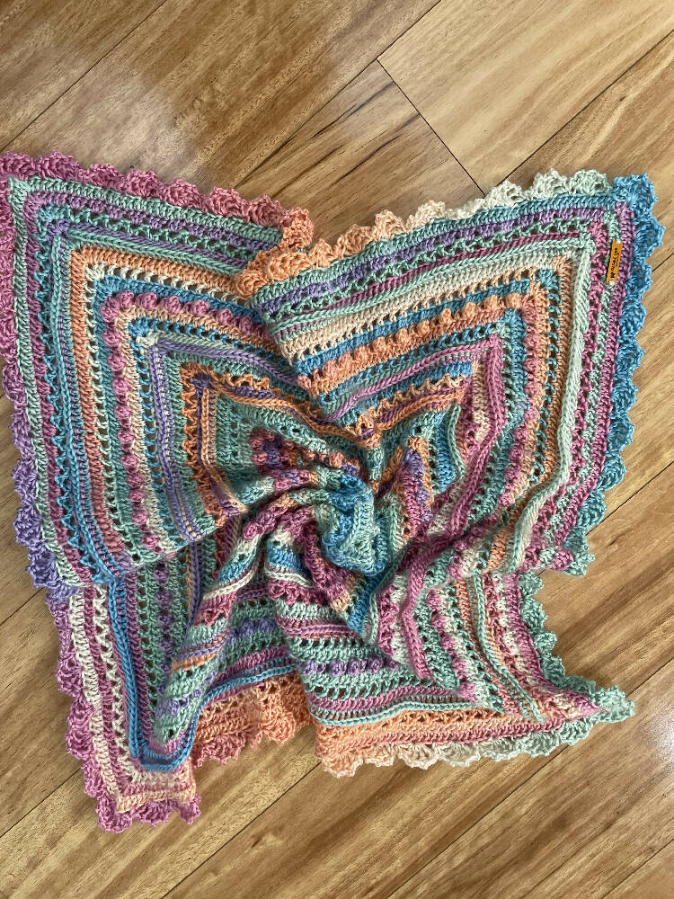 Gelato Rainbow Baby Blanket
