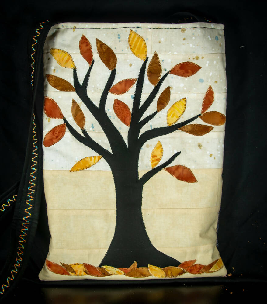 Autumn Applique Shoulder Bag