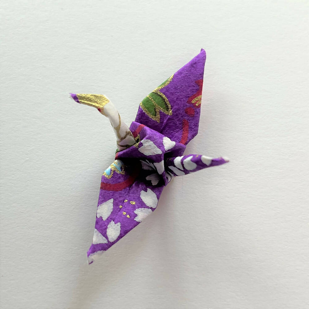 amethyst crane - marion nelson art