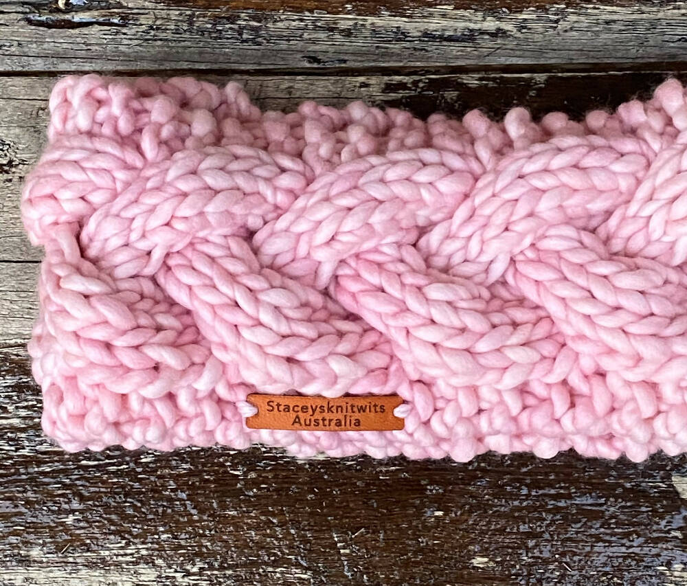 DOWNLOAD - Knitting Pattern - Easy Cable Headband Knitting Pattern