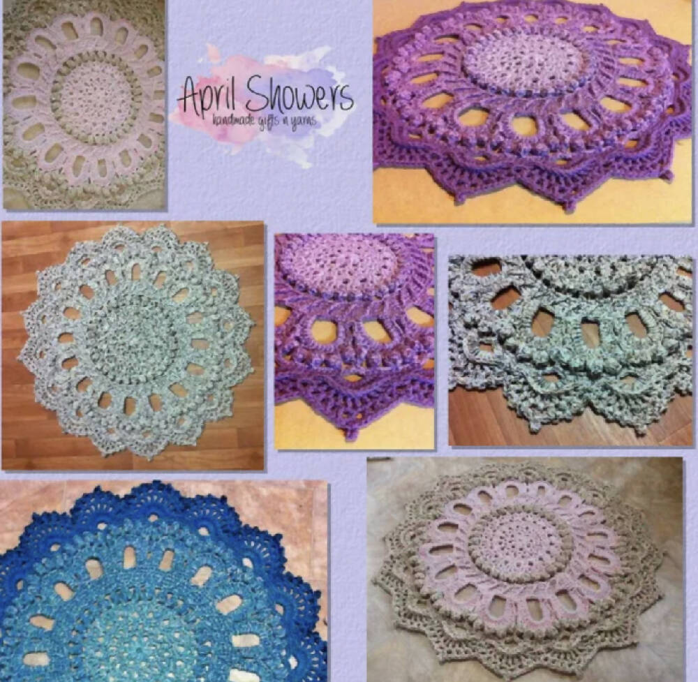 Crochet Floor Rug