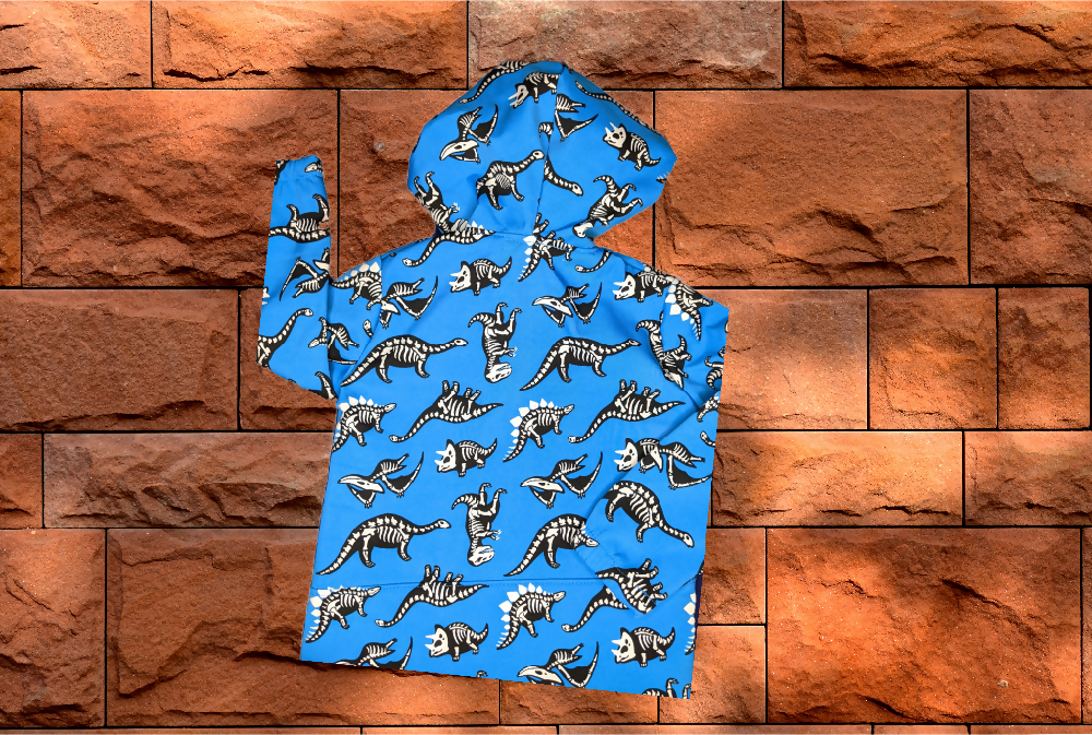 Blue Skeleton Dino Softshell Jacket Back_InPixio_InPixio_N_InPixio_BX