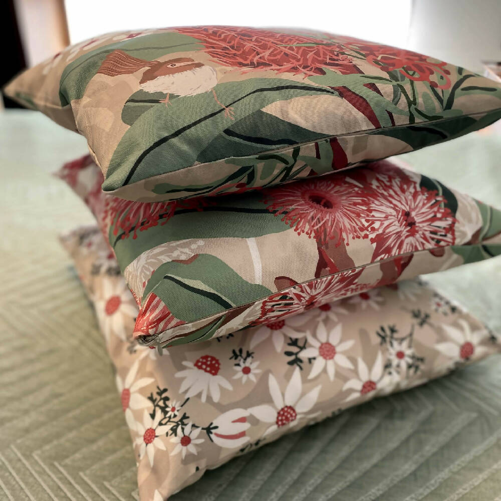 Cushion Covers - Australian Native Flora Collection - Handmade and designed by Annette Winter