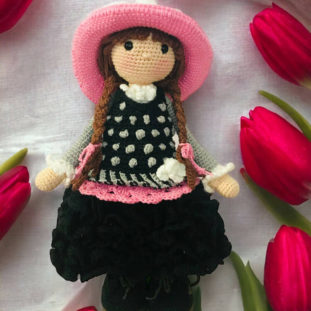 Crochet Amigurumi Art Doll