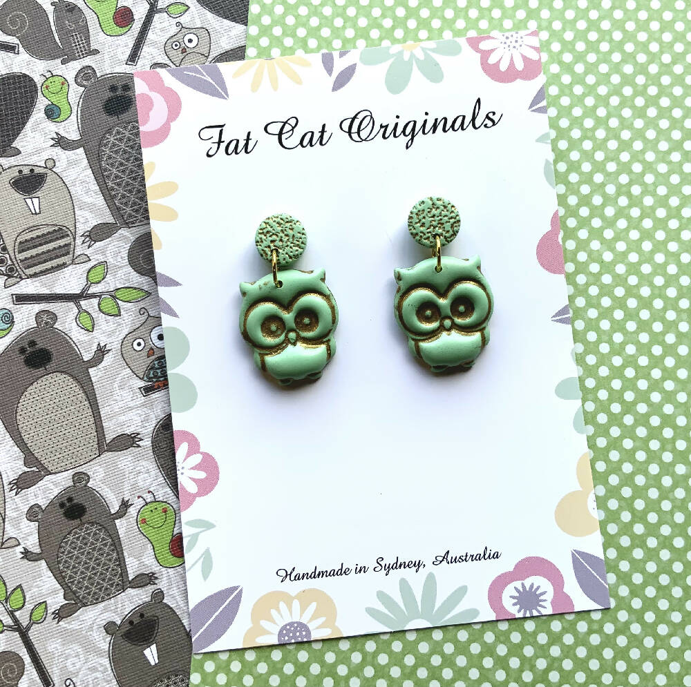 Earrings: OWL earrings