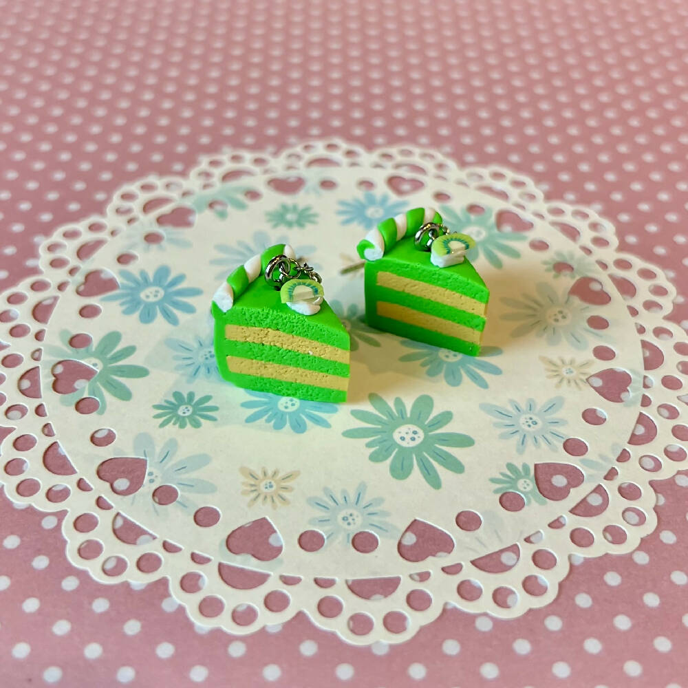 Cake dangles assorted colours (hypoallergenic stainless steel hooks)