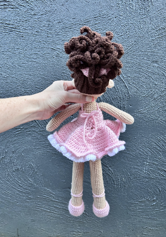 Crochet Ballerina Doll Plushie