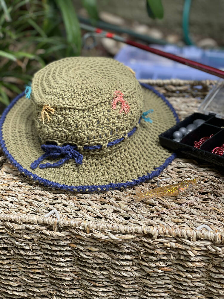 Toddler fly fishing Bucket Hat