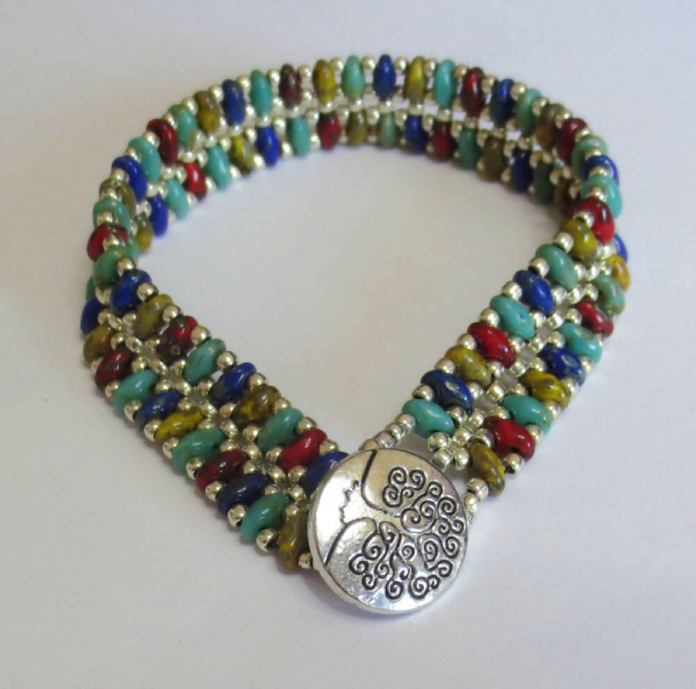 'Raku' Cobblestone Bracelet