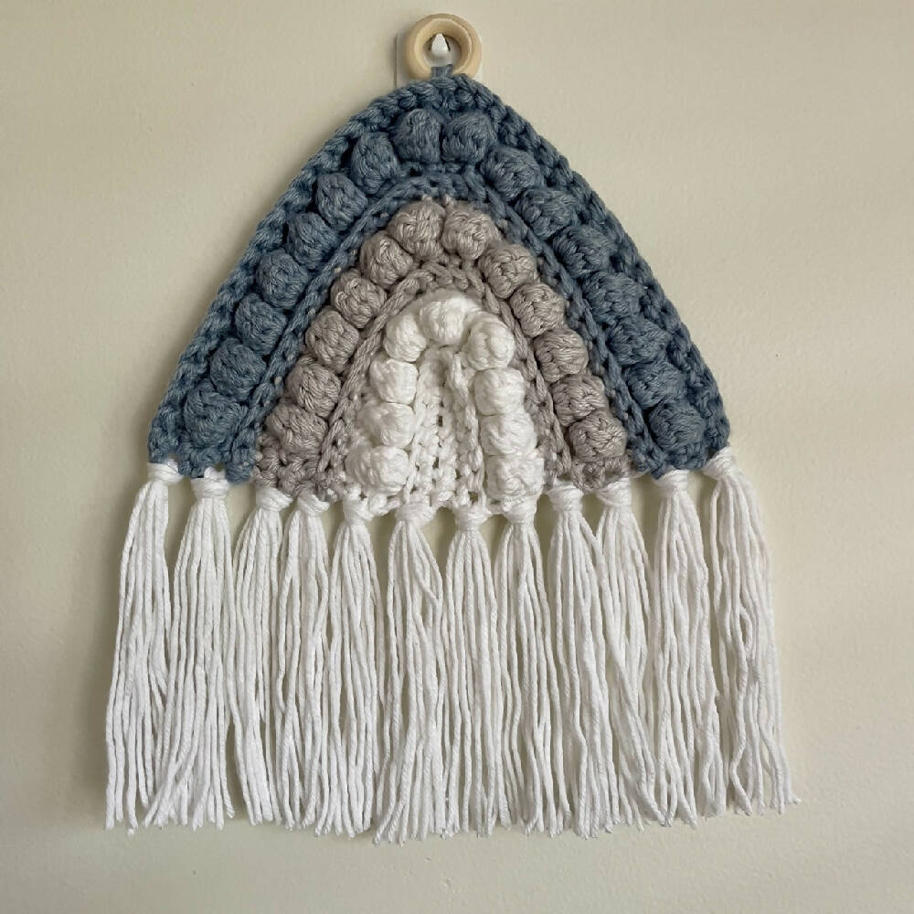 Rainbow-wall-hanging_Blue-silver-whiteIMG_9666 Large