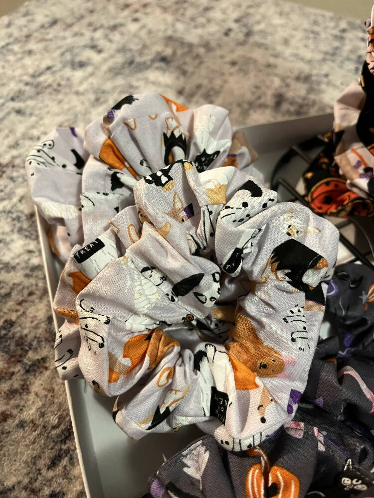 Halloween themed scrunchies - buy 2 get one free