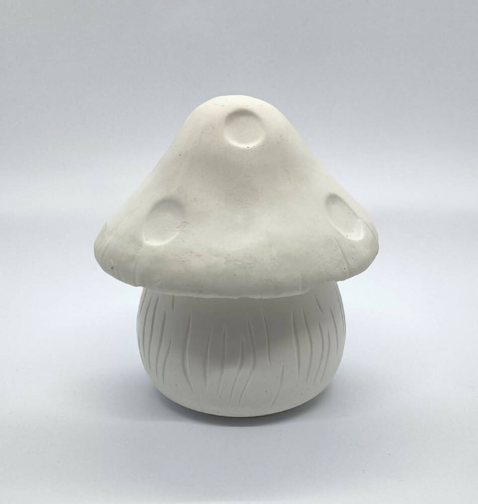 Plastercraft Mushroom Trinket Holder - Paint it Yourself