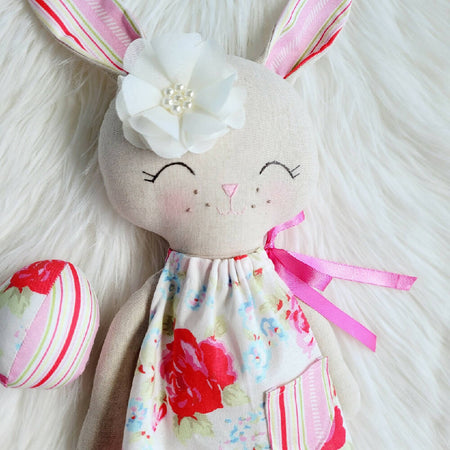 Ruby Rabbit - Floral and Stripes