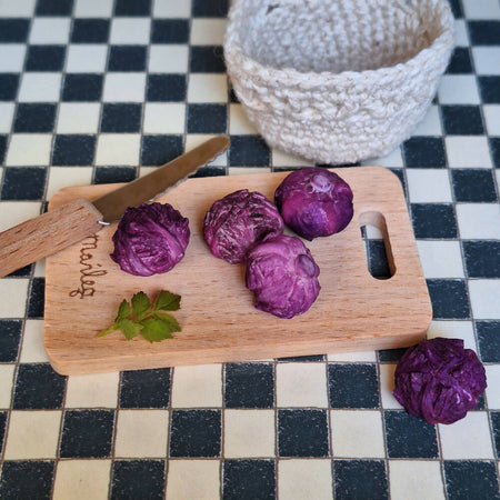 1:12 scale Red Cabbage