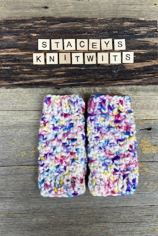 DOWNLOAD - Knitting Pattern - Handwarmers, Knitting Pattern Texting Gloves