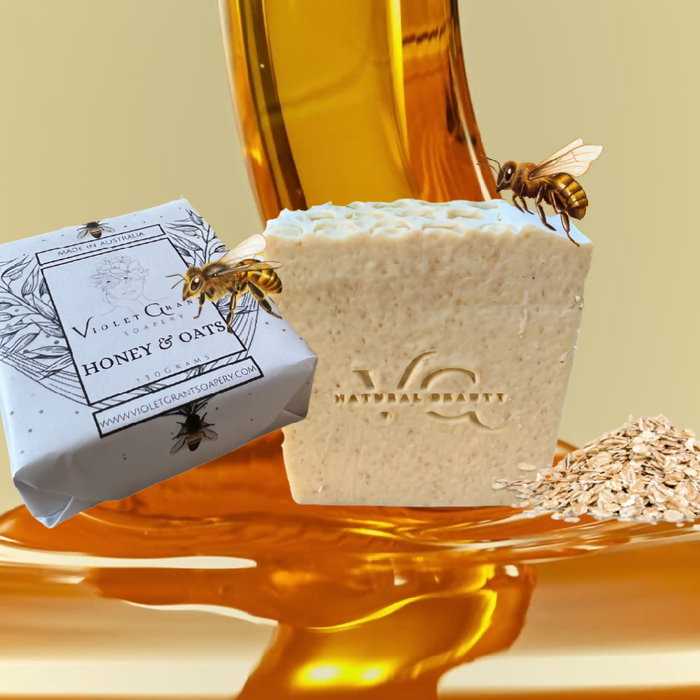 Honey & Oats Scented Small Batch Artisan Soap