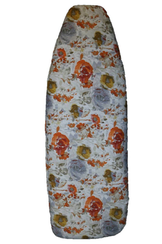 Ironing board cover-Apricot Rose- padded- double sided