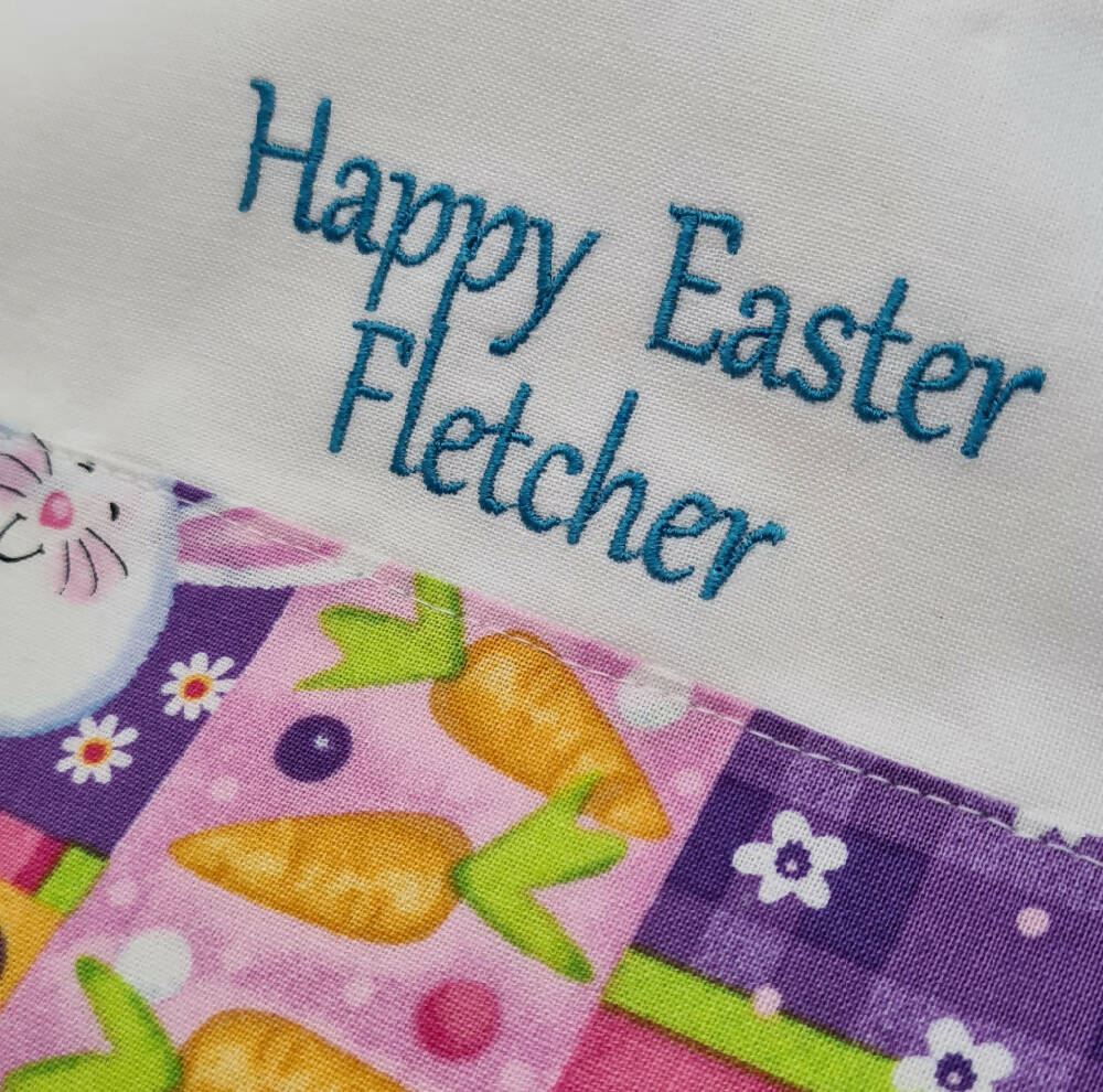 Easter Baby Bib Personalised Gift