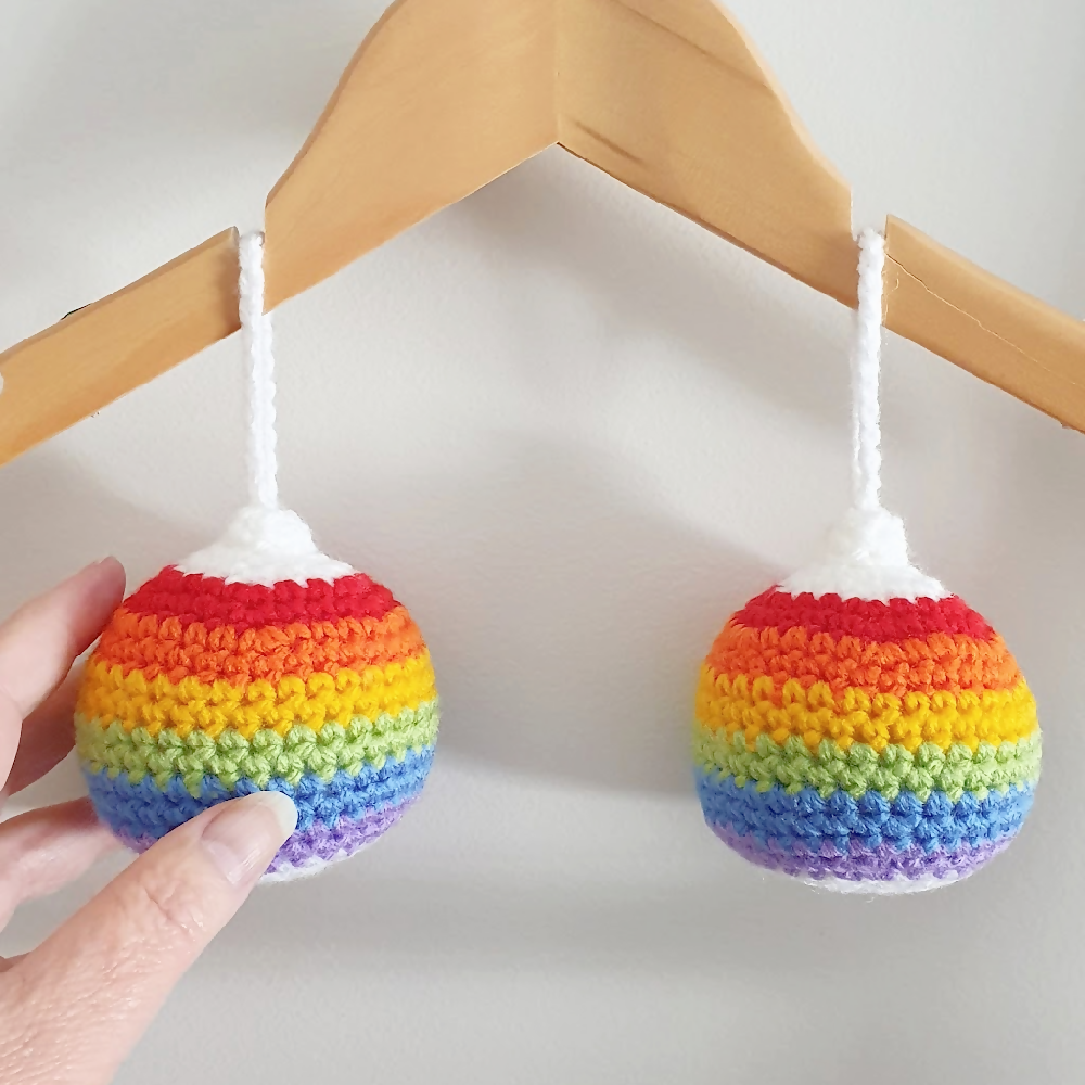 Rainbow Baubles 2