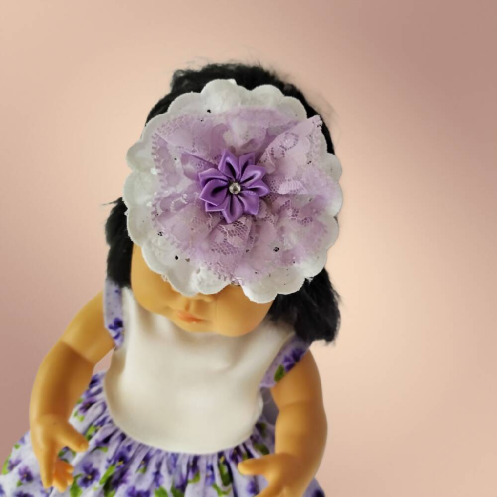 Miniland doll 38cm dress and headband