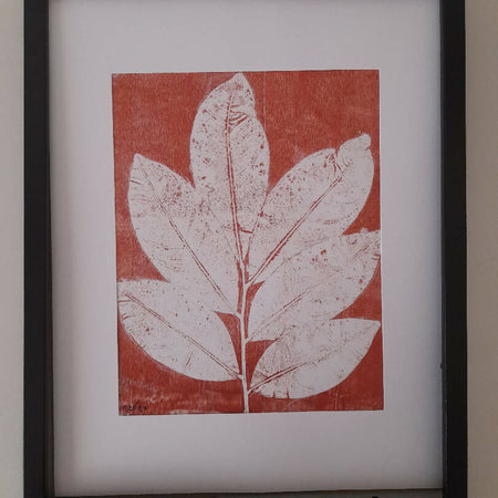 Botanical Leaf Print - Original