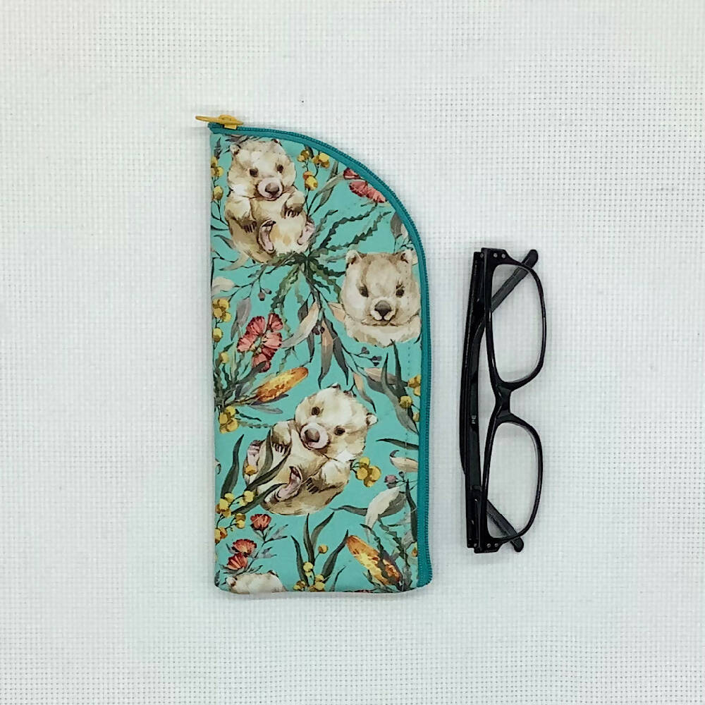Wombats glasses case - 3 designs