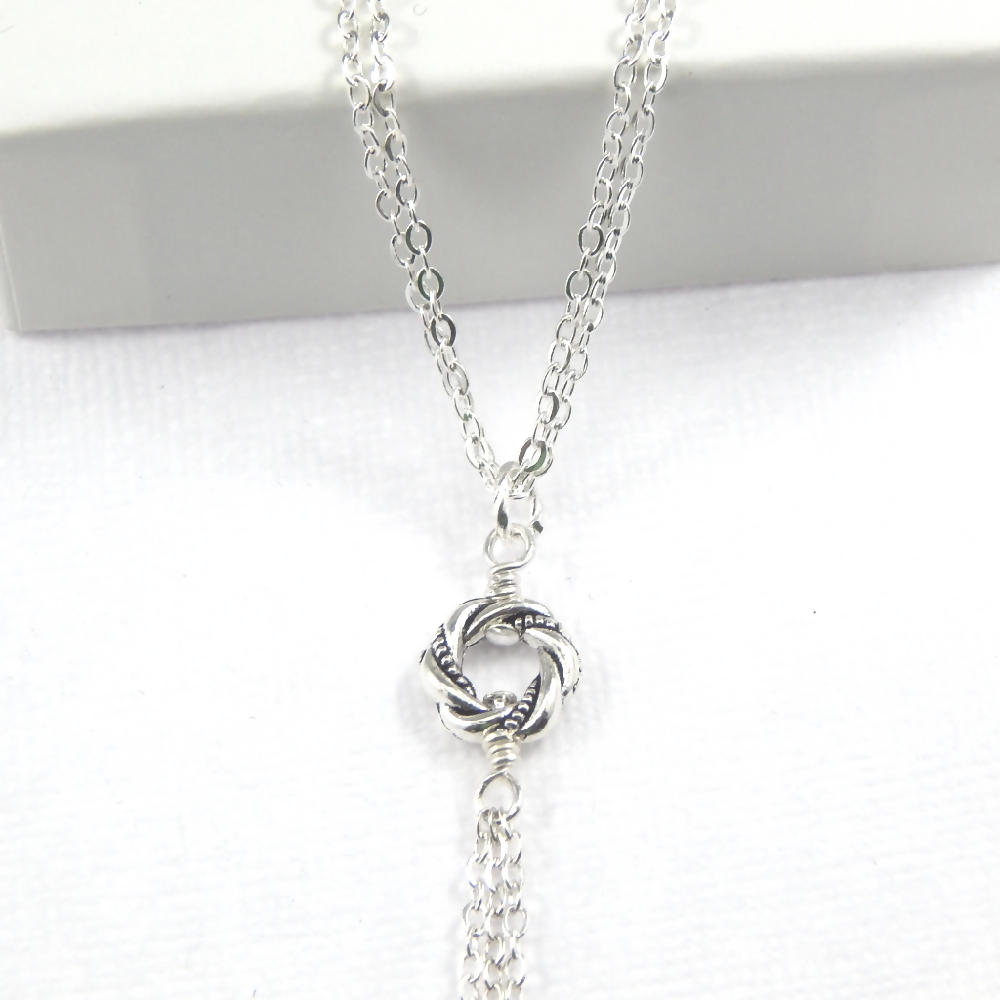 Silver Necklace Algerian Knot - Mihail Jewellery !!!!